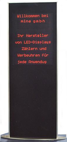 Textanzeige